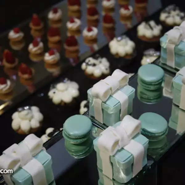 Postres del Jaso en el baby shower de Beatriz Sámano