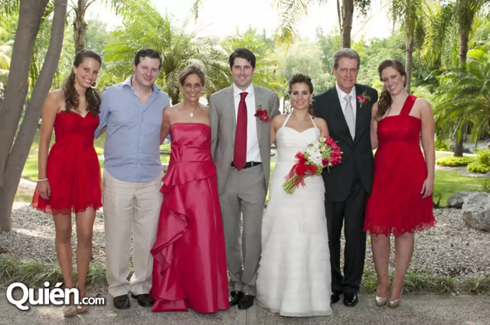 Almudena Rodríguez Ferrari,Santiago Rodríguez Ferrari,Lupina Ferrari de Rodríguez,Tomás Rodríguez Ferrari,Roxana Velázquez Camino,Tomás Rodríguez Weber,Mariola Rodríguez Ferrari