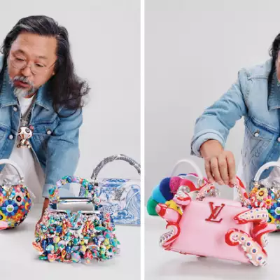 Takashi Murakami interviene la histórica bolsa Capucines de Louis Vuitton