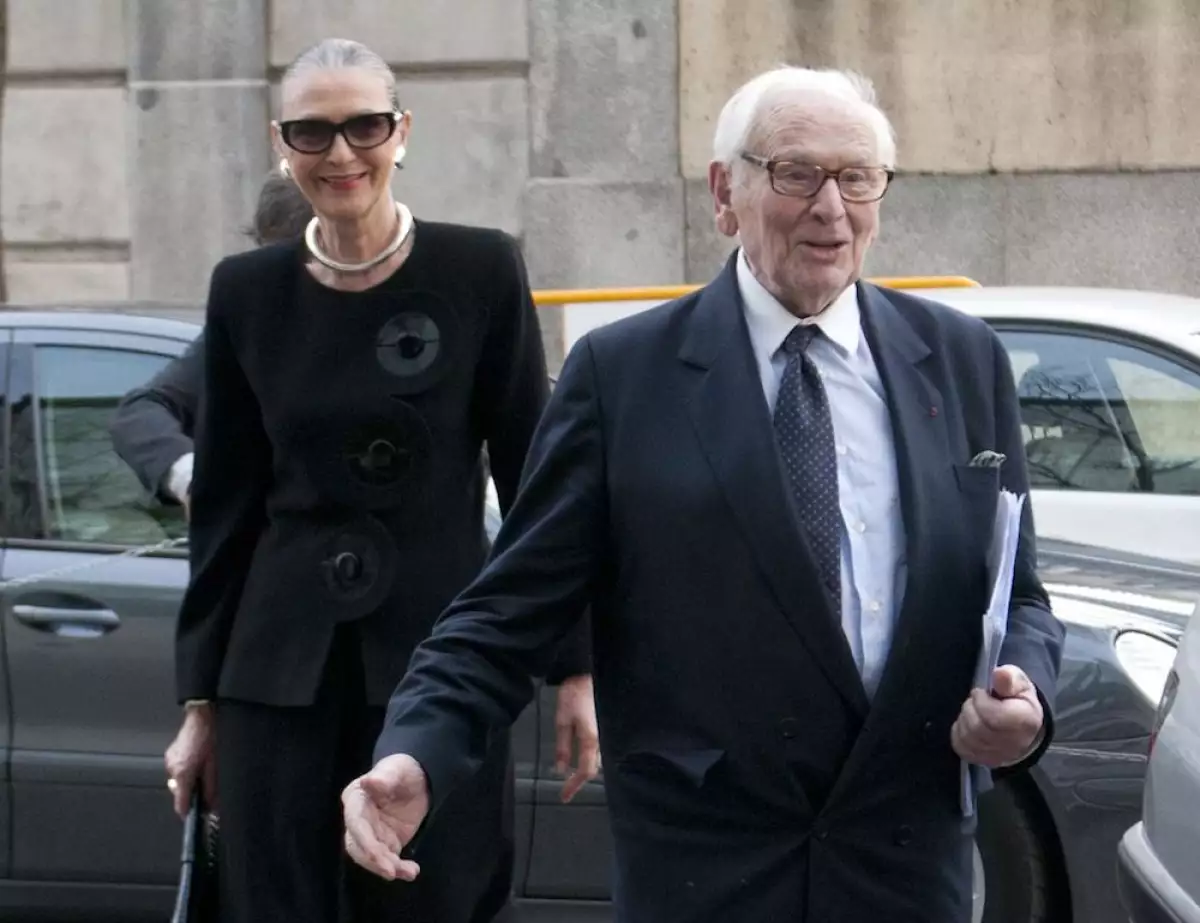 Pierre Cardin press conference in Madrid, Spain - 08 Apr 2014