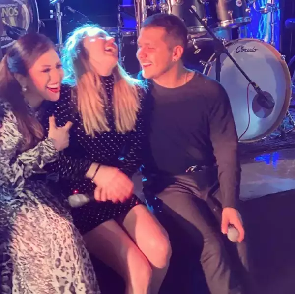 Cristy y Christian Nodal