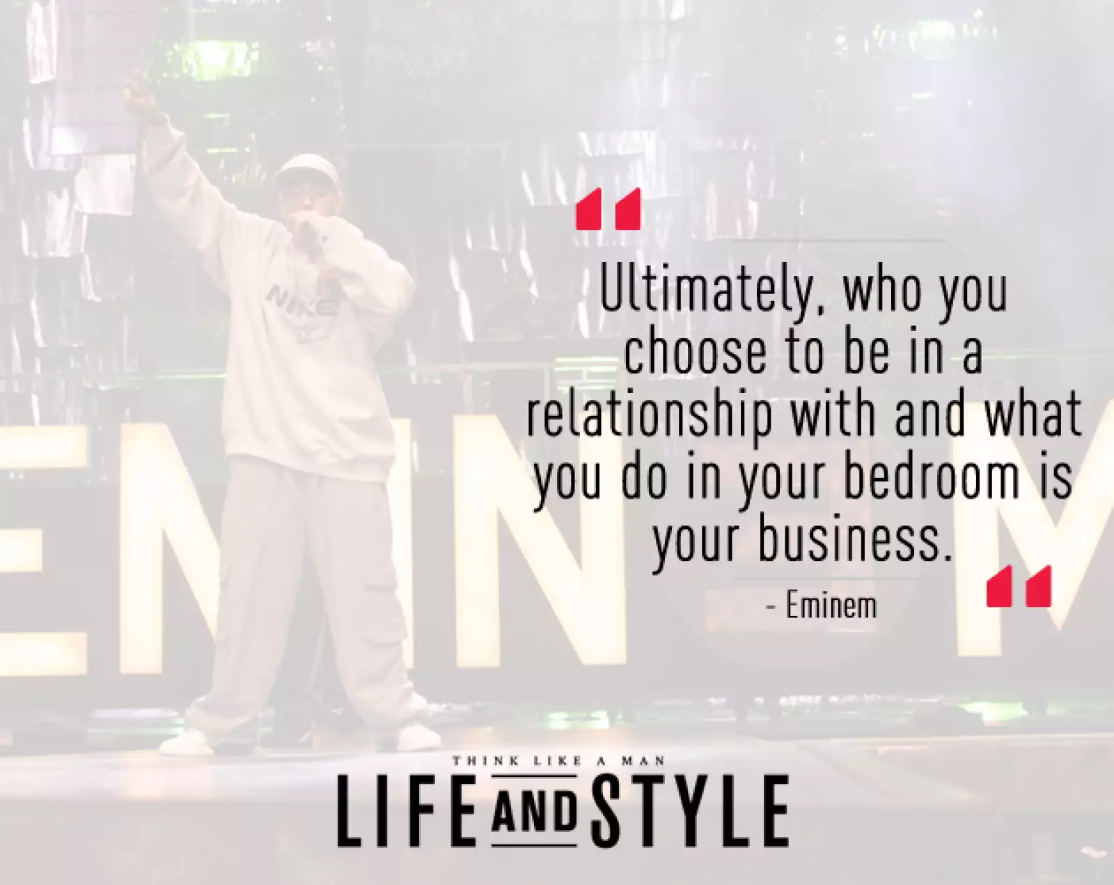 En las palabras de Eminem (Getty Images)