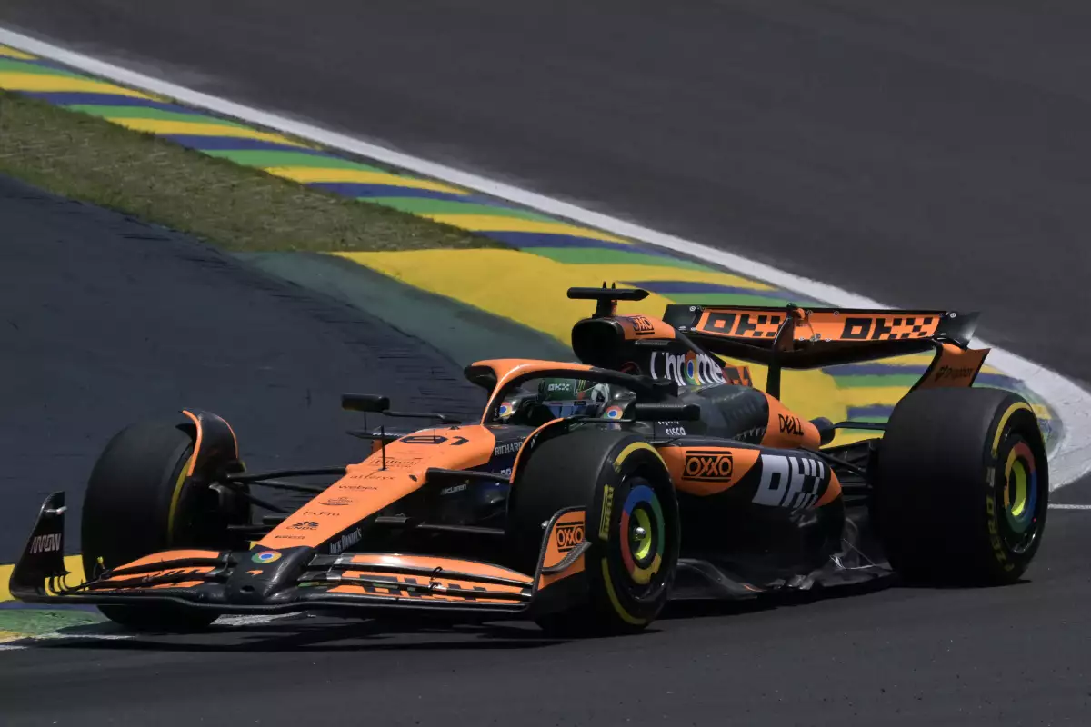 oscar piastri gana pole para sprint en gp de brasil