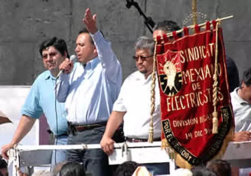 Amezcua realizó un mitin en el Monumento a la Revolución. (Foto: Notimex)