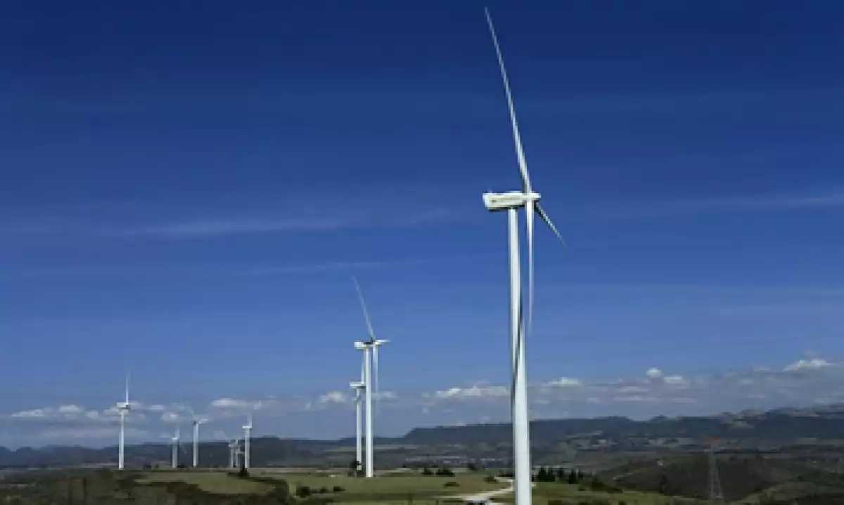 La instalación se convirtió en el quinto parte eólico de Iberdrola en México. (Foto: EFE)