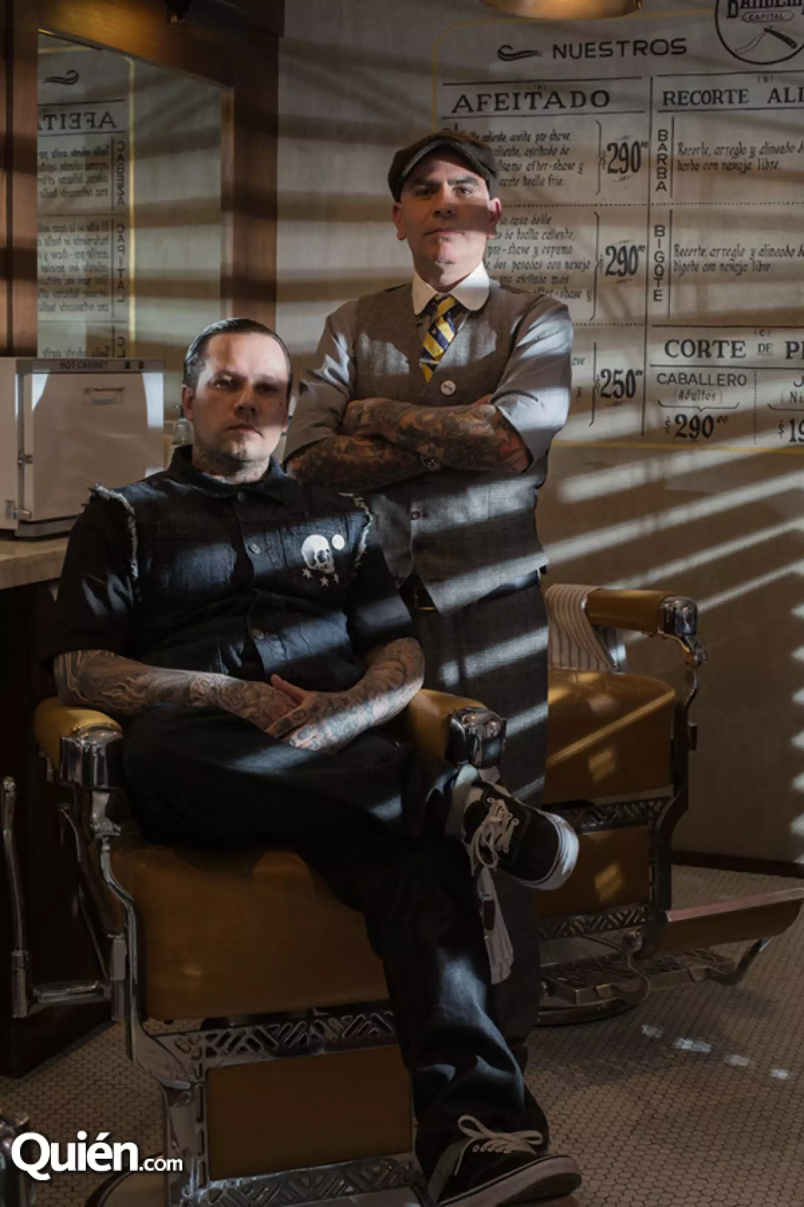 Scott Serrata y Pedro Sermeno