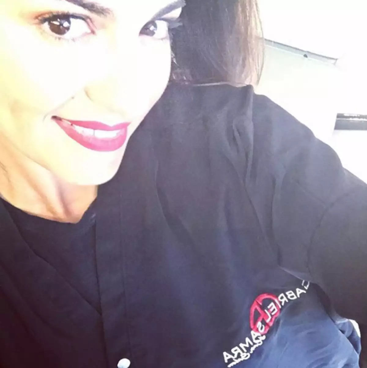 Este fue la foto que se tomó antes de su cambio radical de look.