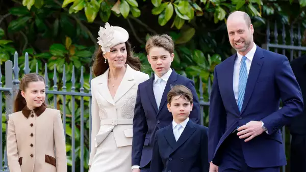 Príncipe William, Kate Middleton y sus hijos; George, Charlotte y Louis.