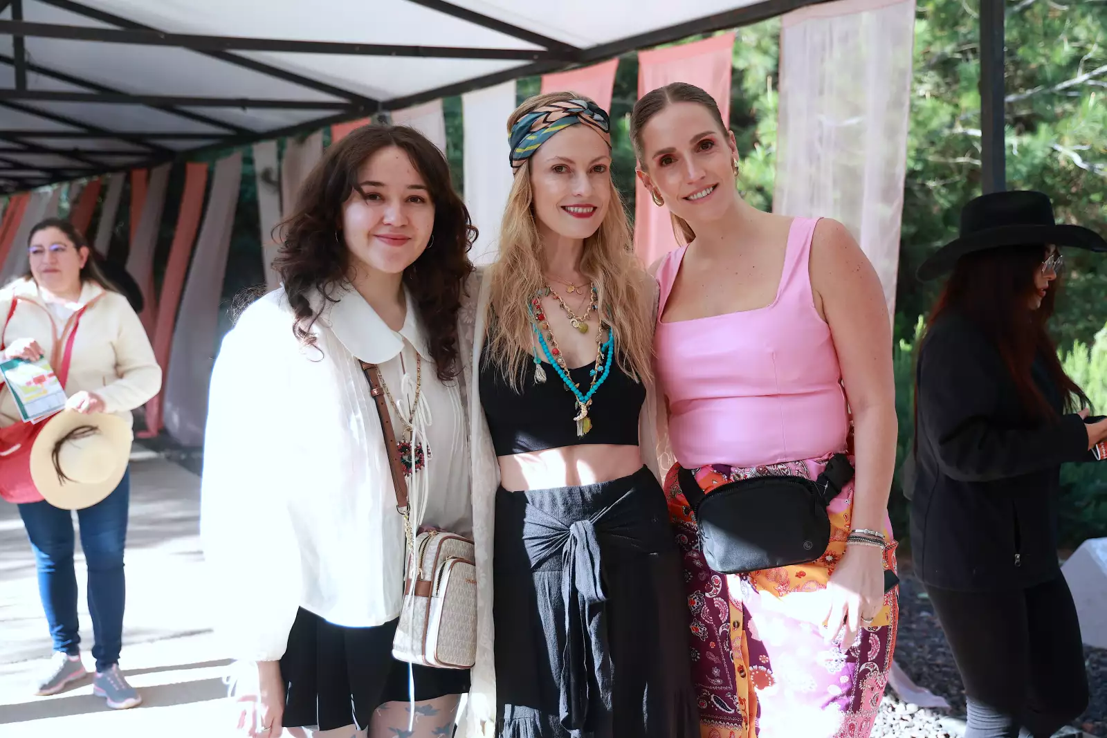 Maria Fernanda Zafra, Ana Victoria García Álvarez y María Tor