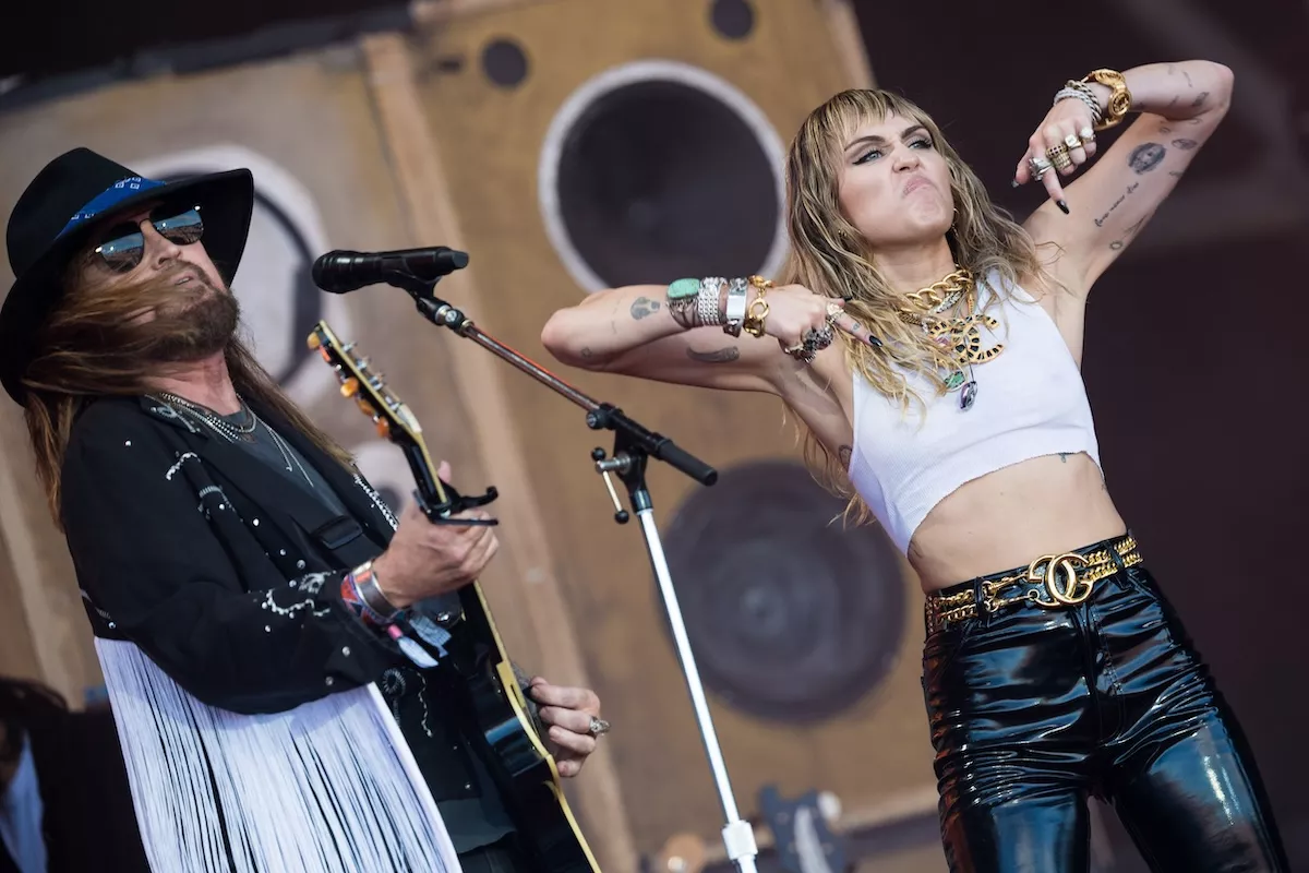 Billy Ray Cyrus y Miley Cyrus