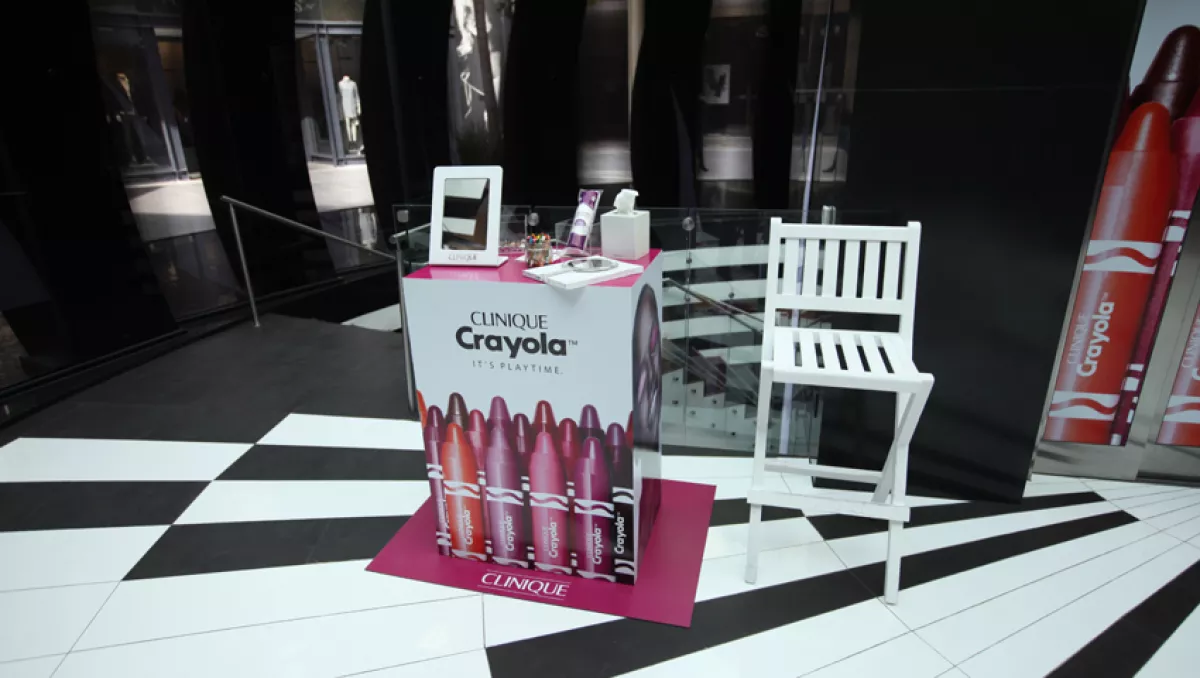 Evento Clinique Crayola