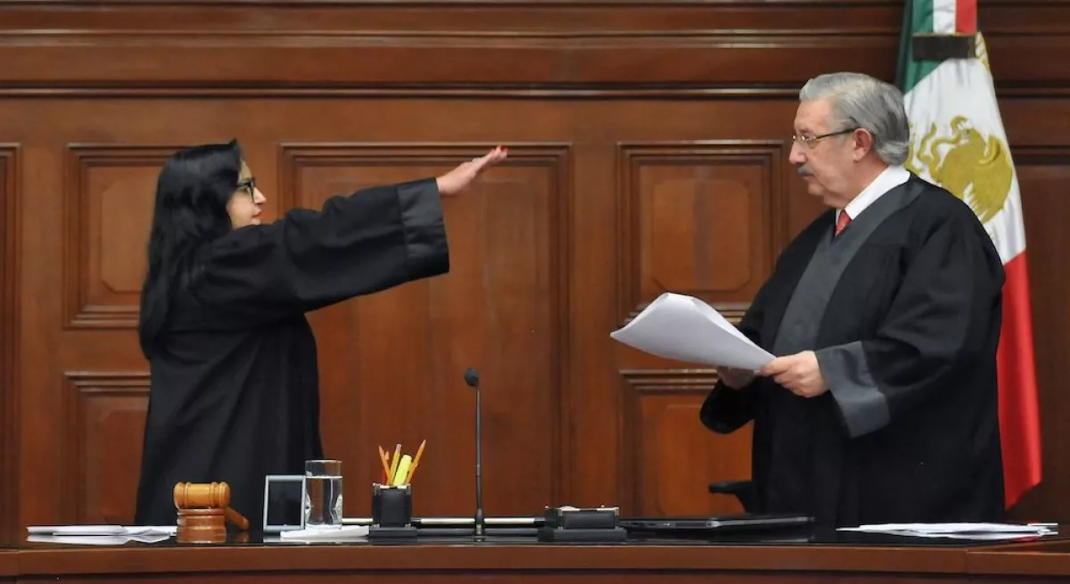 Norma Lucía Piña Hernández fue elegida como ministra presidenta de la Suprema Corte de Justicia de la Nación (SCJN).