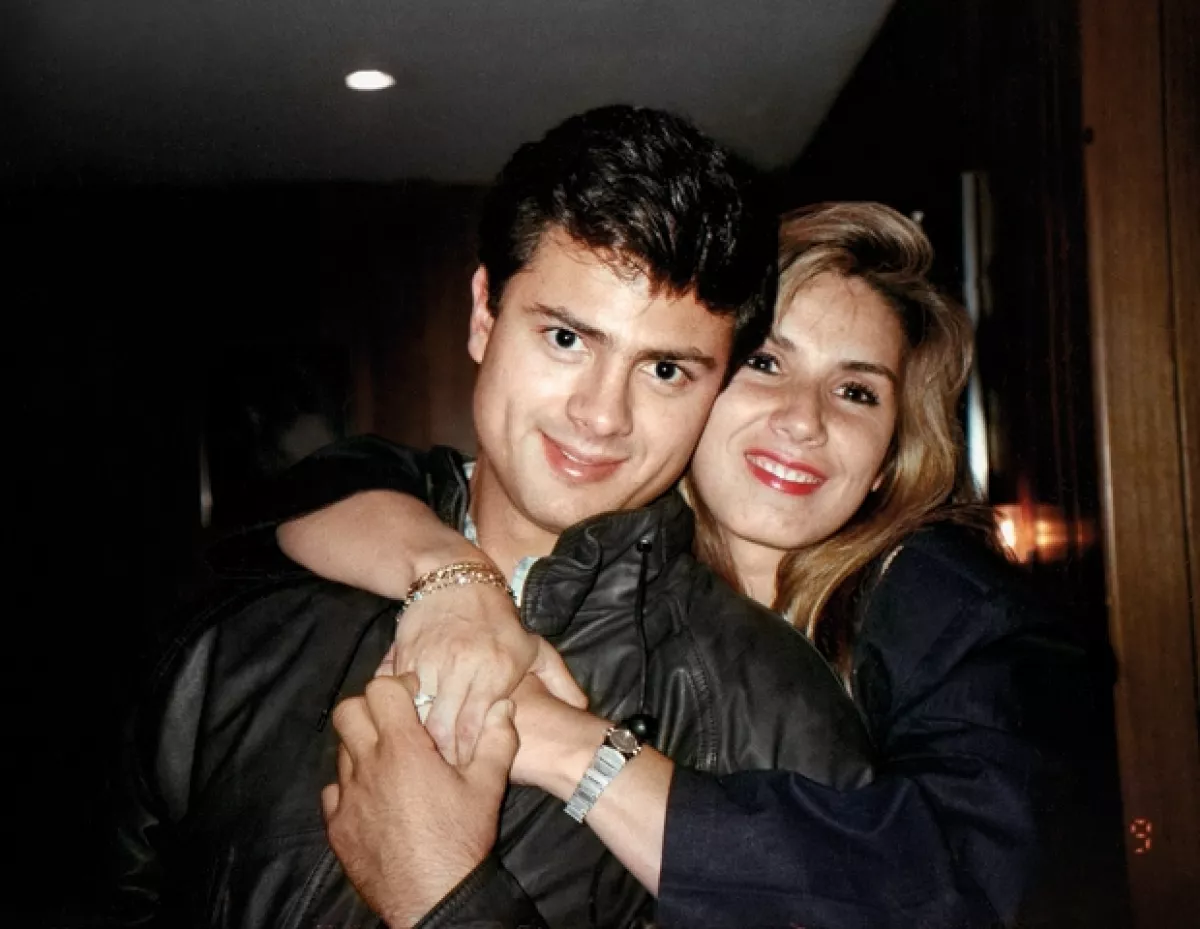 Enrique Peña Nieto con Mónica Pretelini