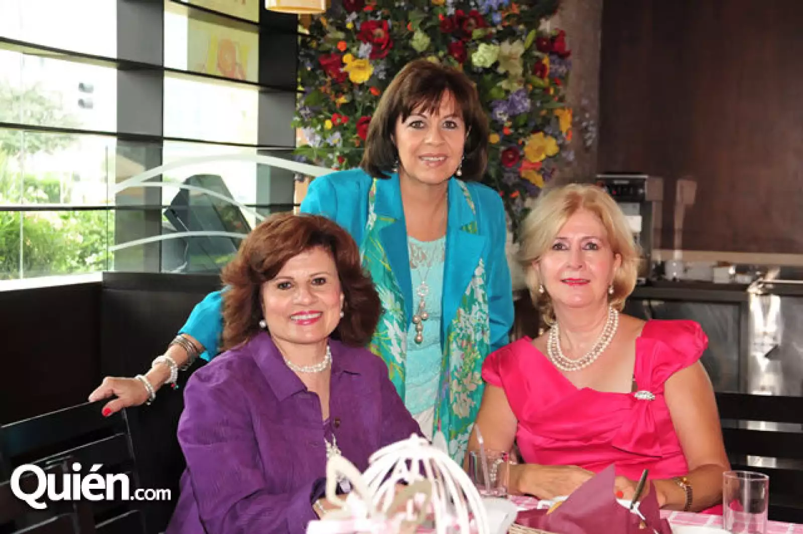 Blanca de Pelayo, Malena Montes y Cristina Ficanofis