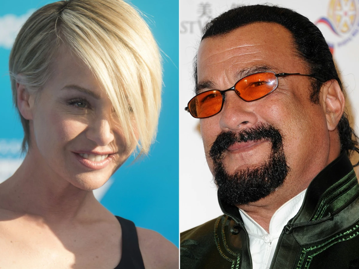 Portia de Rossi y Steven Seagal