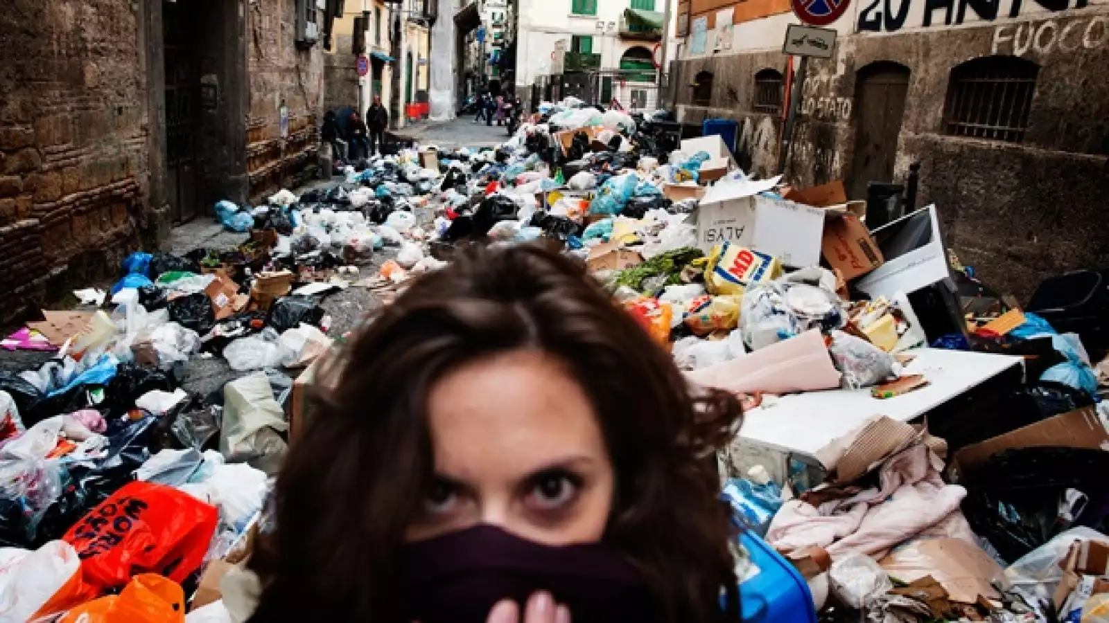 basura crisis italia