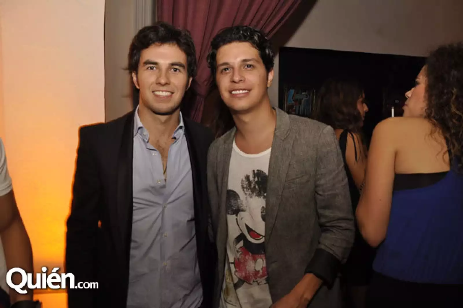 Checo Pérez y David Carballido