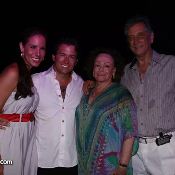 Ivette Ortiz, Eduardo Palazuelos, Susana Palazuelos y Mario Wichtendahl