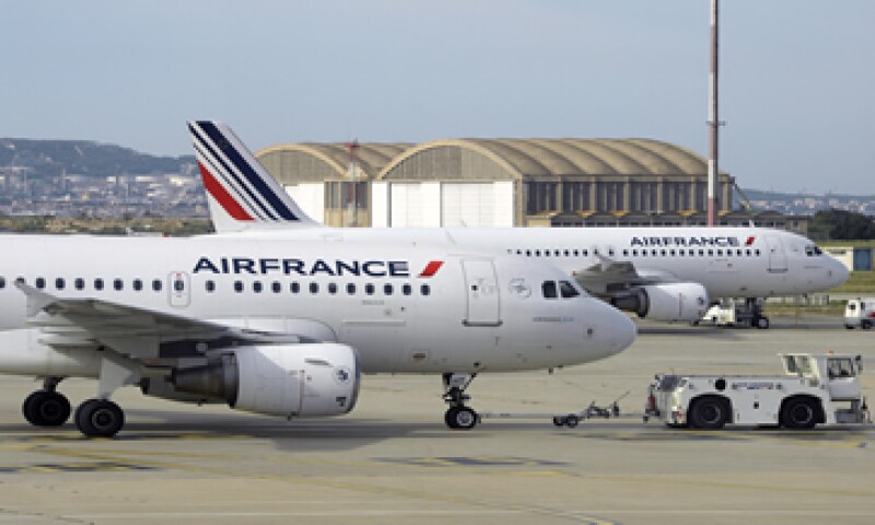 La aerolínea francesa espera operar solo el 46% de los vuelos debido a la huelga. (Foto: AFP)