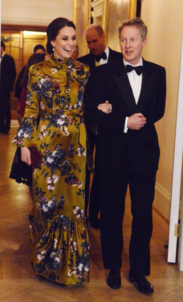 Prince William and Catherine Duchess of Cambridge visit to Sweden - 30 Jan 2018