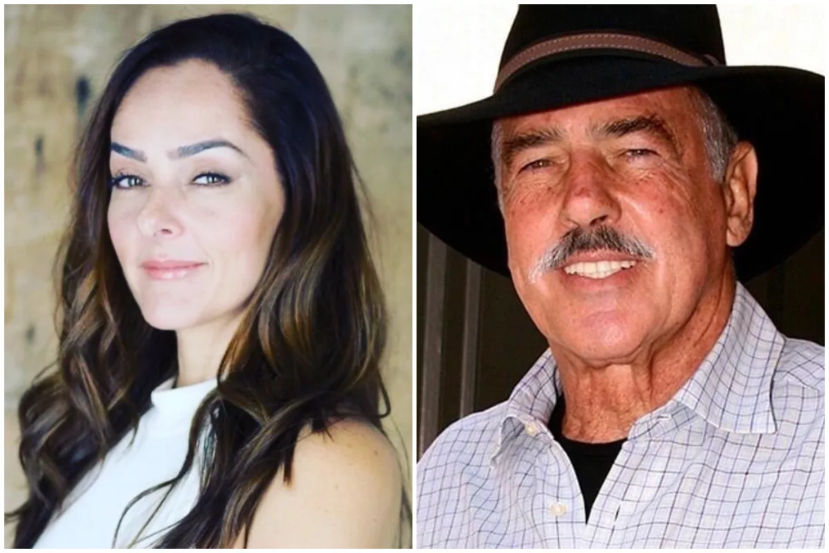 Andrea García no pudo despedirse de Andrés García