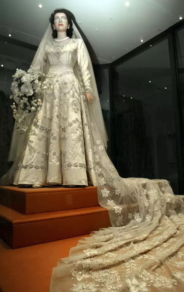 A Century of Queens Wedding Dresses Exhibition in London