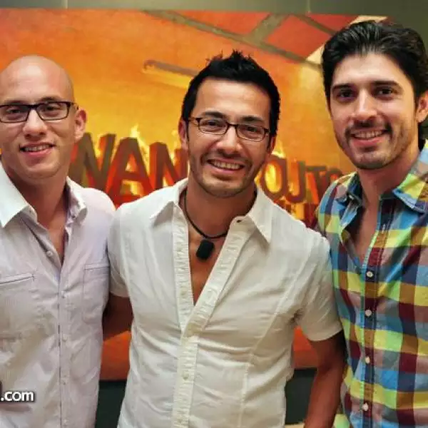 Marco Antonio Luna,Carlos González y Octavio Gamez