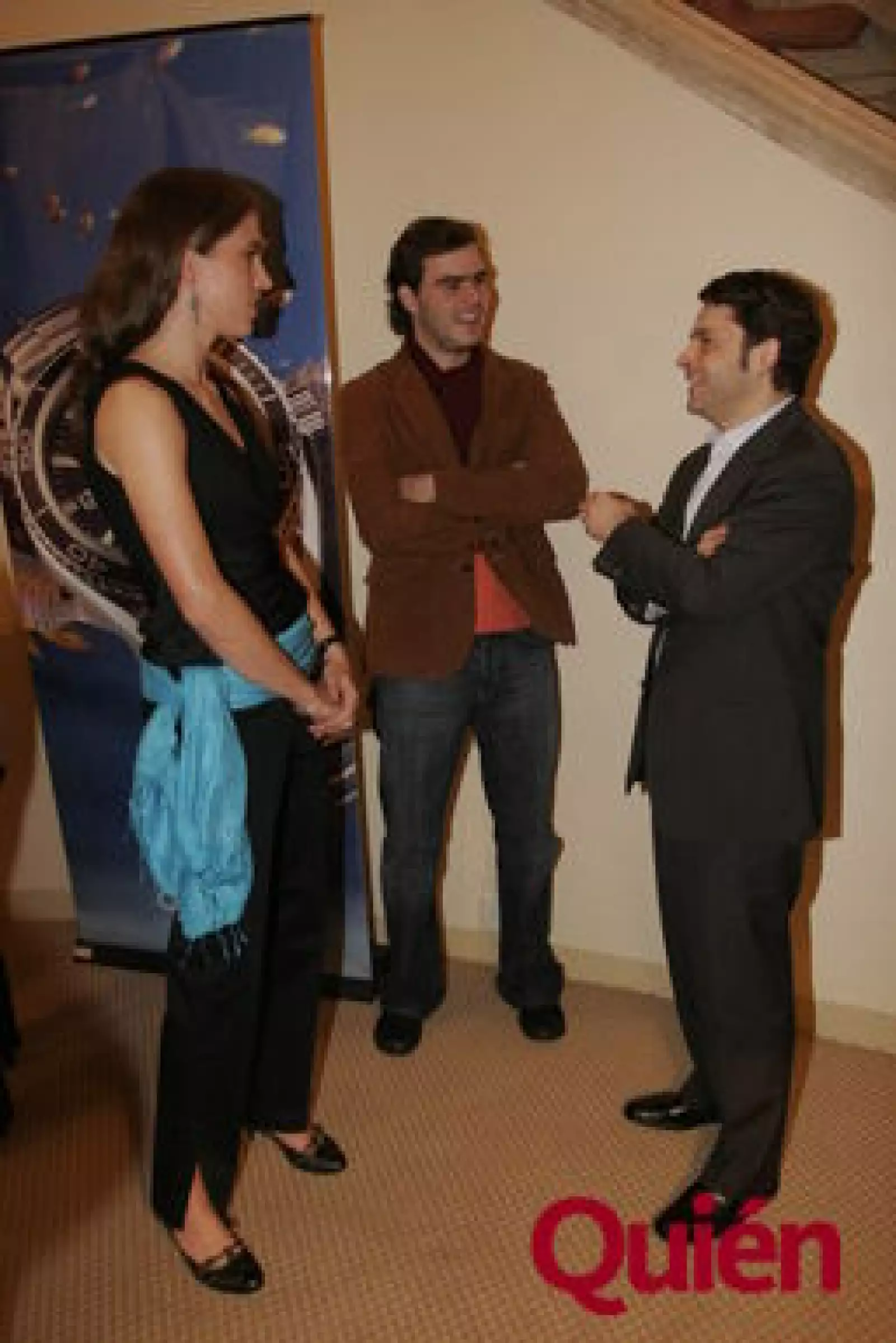 Sofía Crain, Luis Larios, Carlos Cárdenas