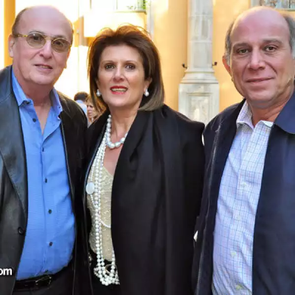 Mauricio Bichara,Yvonne Bichara y Antonio Kawas