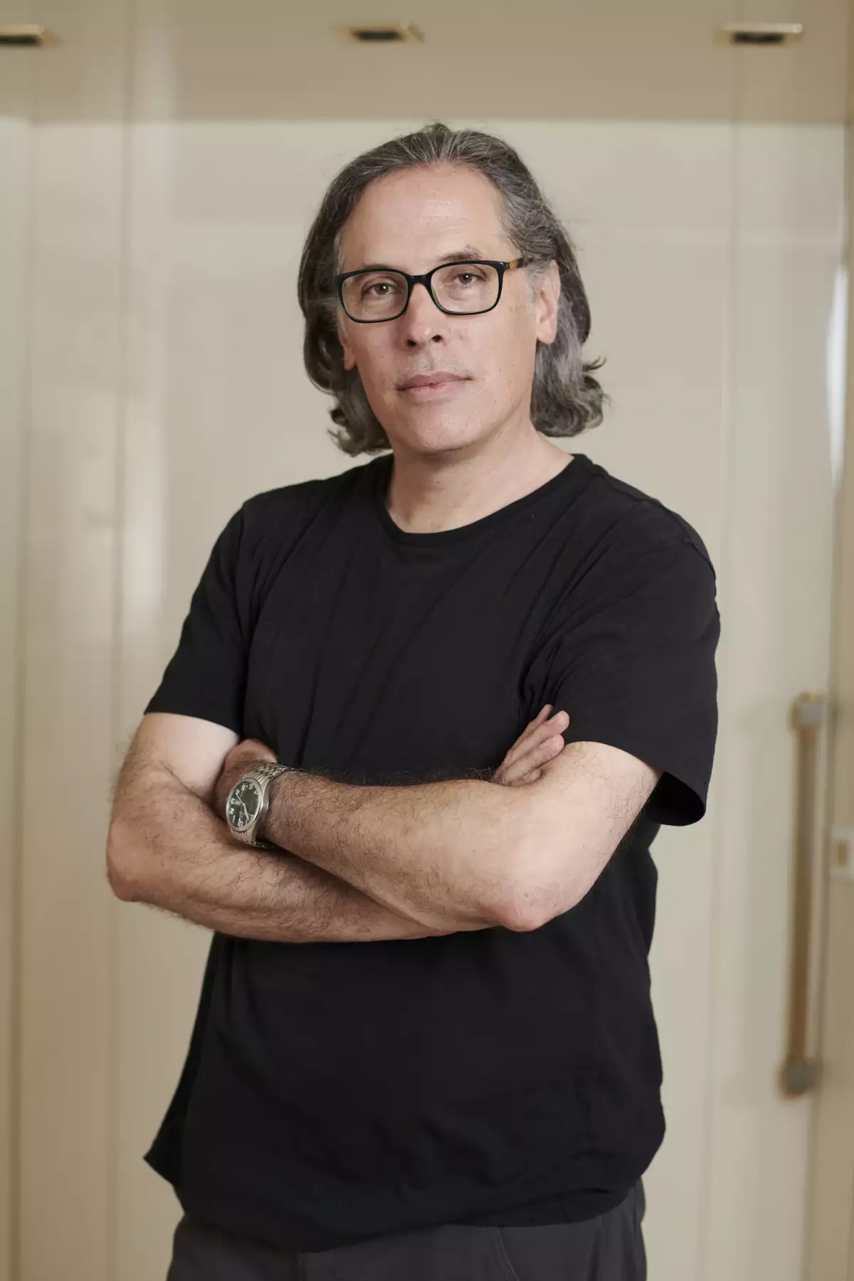 Retrato del cinefotógrafo Rodrigo Prieto.