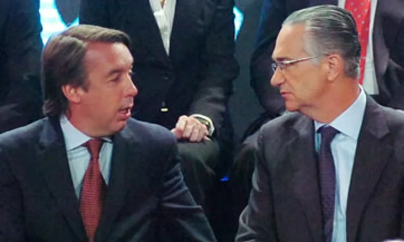 La alianza entre Emilio Azcárraga y Ricardo Salinas Pliego en Iusacell inició en abril de 2011. (Foto: Cuartoscuro)