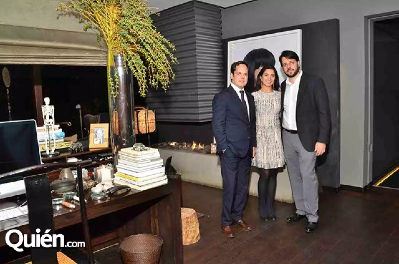 Carlos Gómez,Elizabeth y André Pezeta