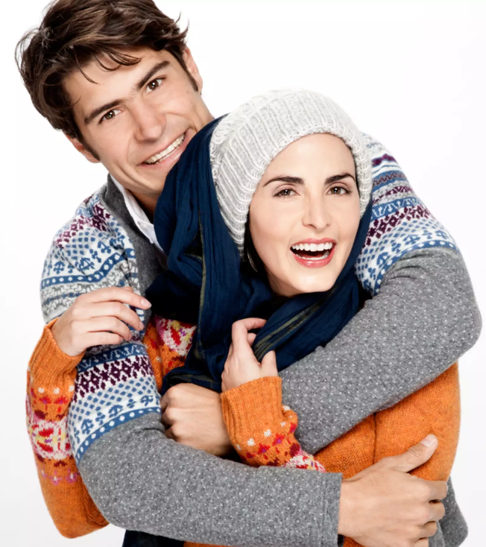 Alex Sirvent y Ximena Herrera disfrutan de la Navidad.