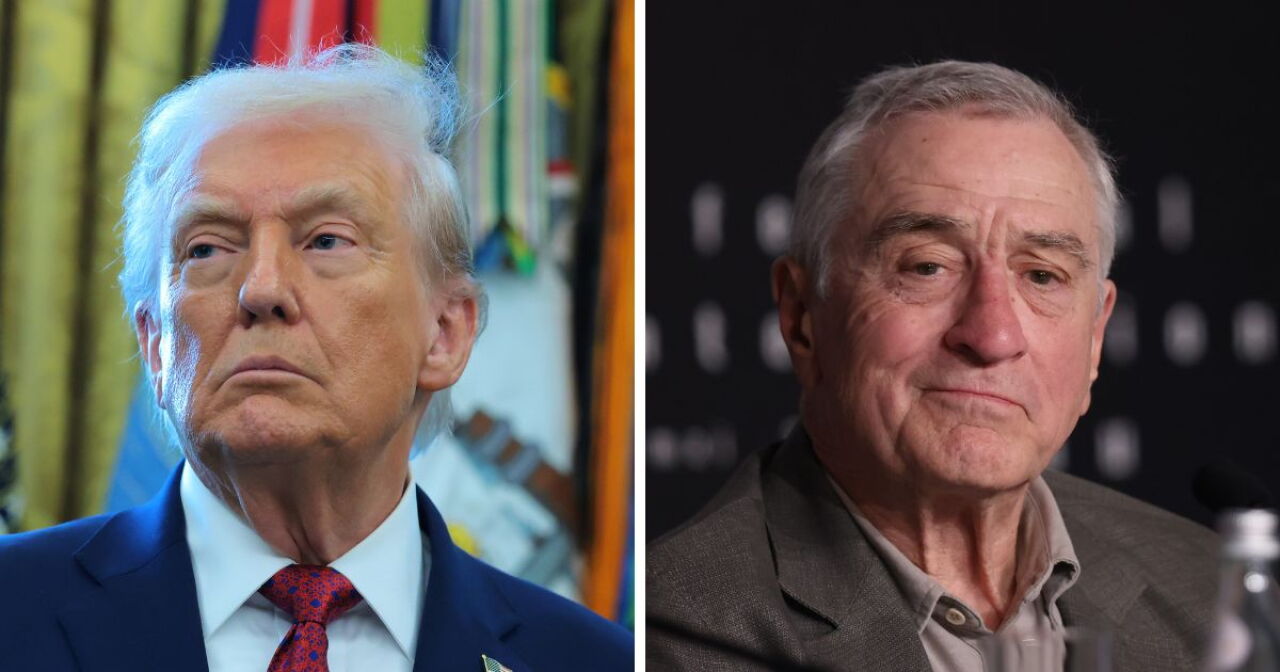 Robert De Niro acusa a Donald Trump de ser el “principal protector” de Jeffrey Epstein