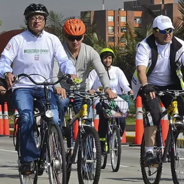 Dia sin carro en Bogota