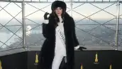 Miss Universe Visits The Empire State Building