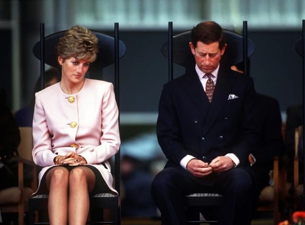 El Príncipe Carlos y la Princesa Diana de Gales