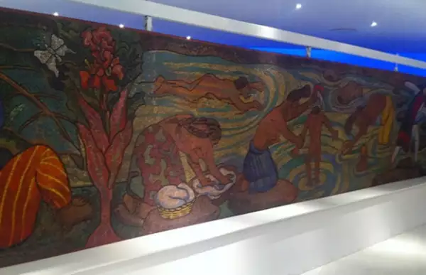 El arte mexicano también está presente en la exposición.