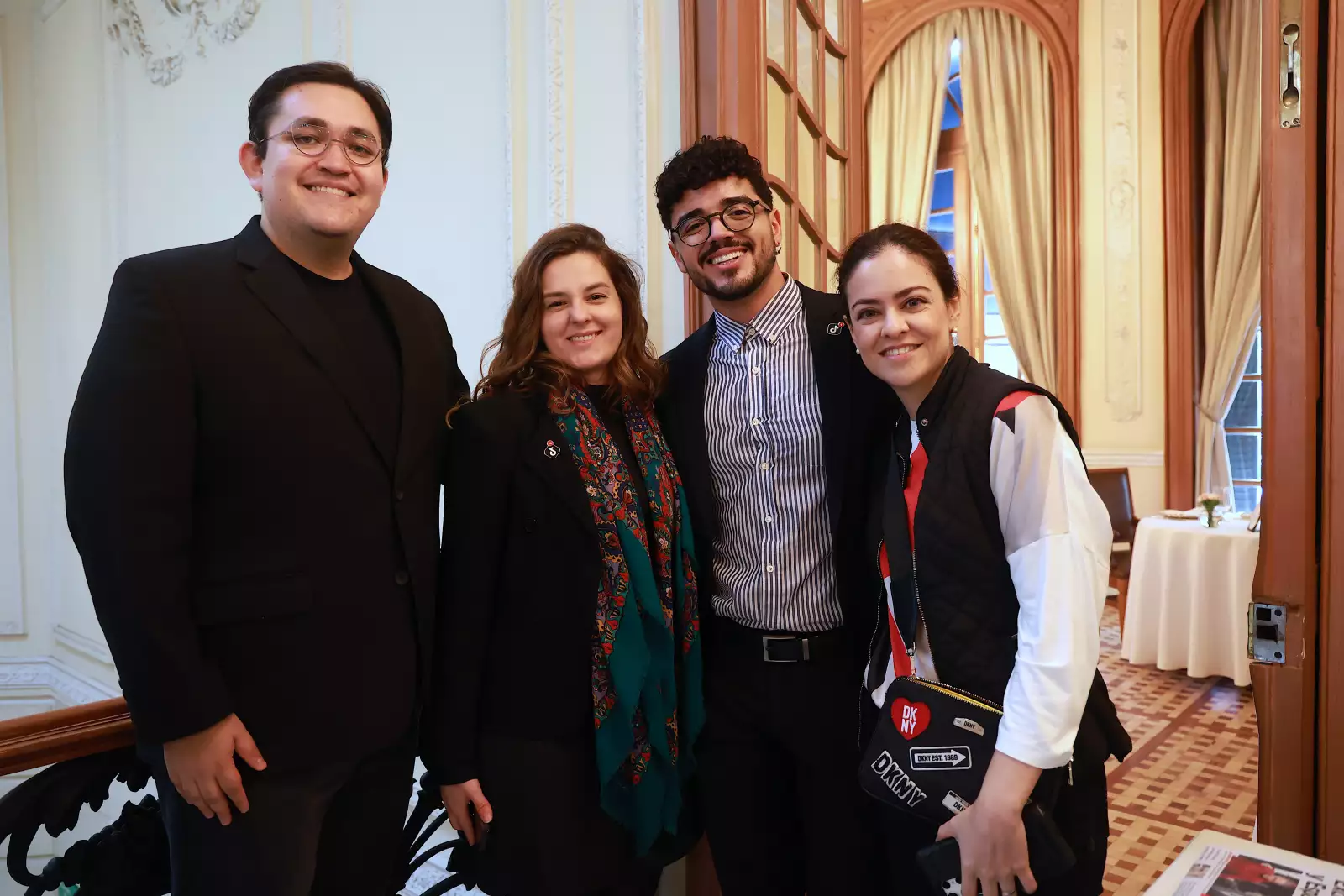 Alonso Noriega , Josiane Trevisan, Woolley da Silva  y Ana Marí