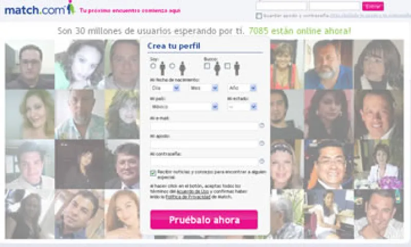 Las compañías acordaron el lunes verificar a los suscriptores en las bases de datos de delincuentes sexuales. (Foto: Tomada de match.com.mx)
