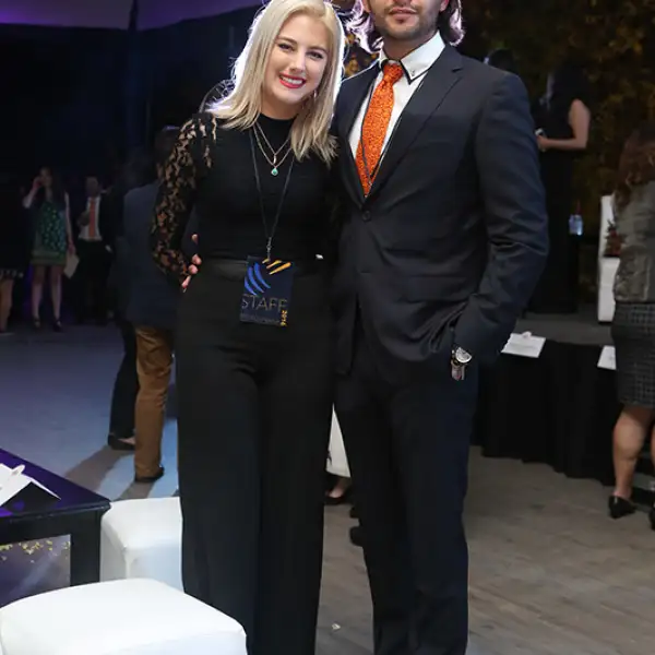 Bárbara Trejo y Ángel Aguilar