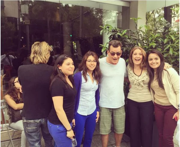 De acuerdo con Reforma, el actor se mostró accesible con sus fans.