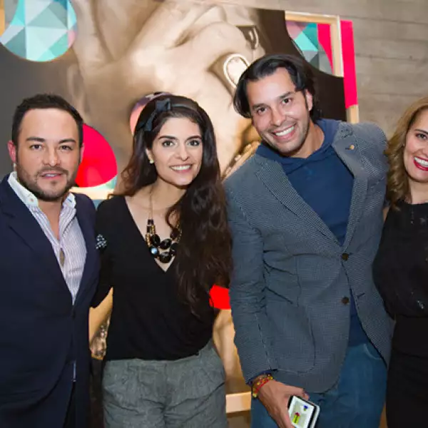 Miguel Verduzco, Farah Abud, Jorge Echenique y Mónica Salmón