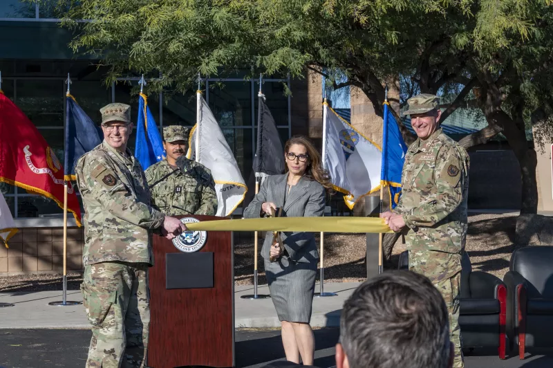 JIATF-CC Ribbon cutting ceremony