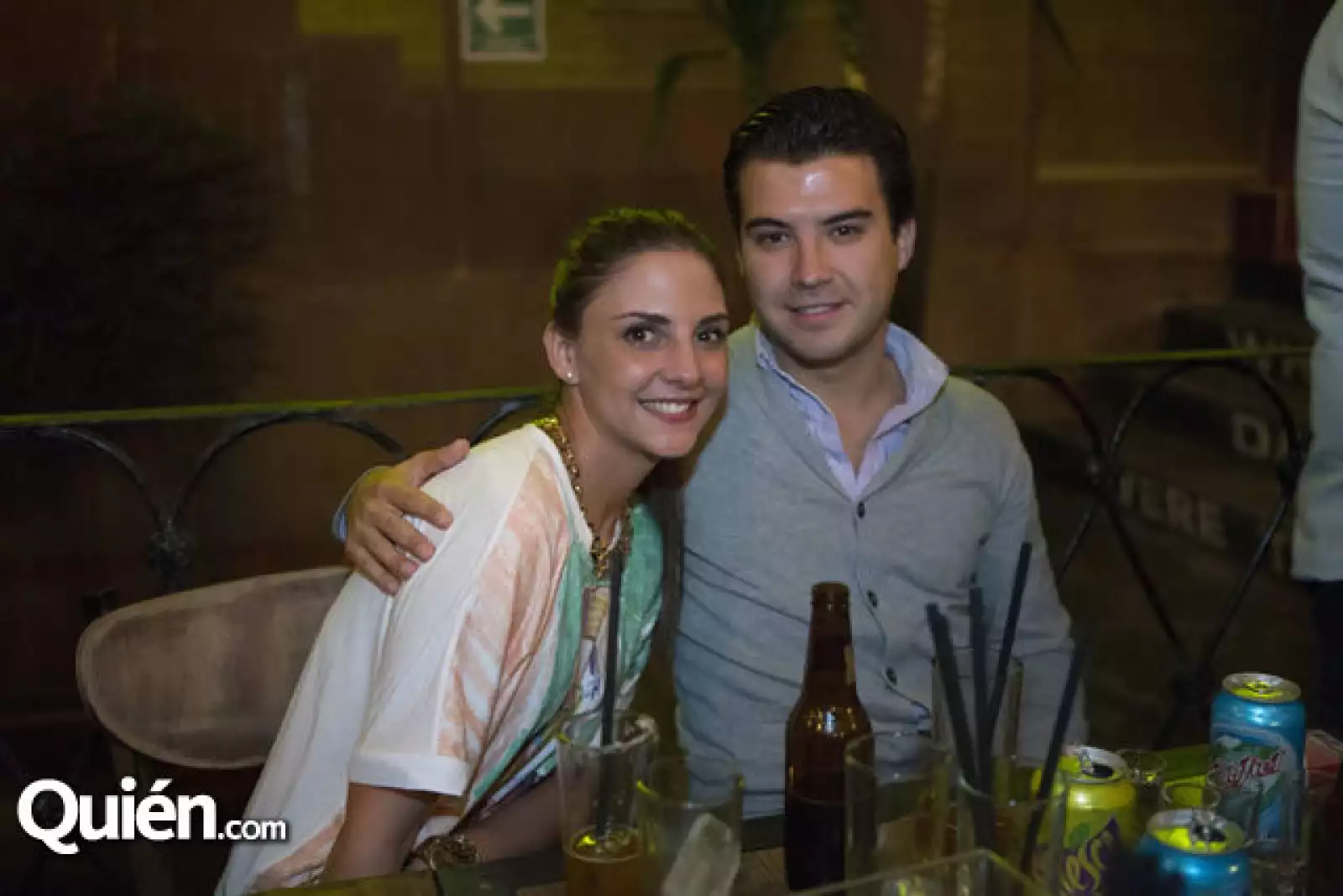 Antonella Escudero y Mario Hernández