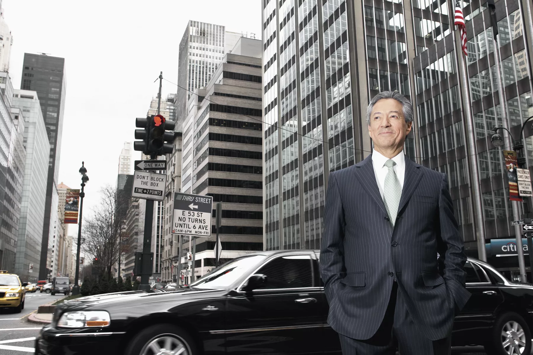 Medina Mora frente al corporativo de Citigroup en Nueva York, y frente al reto de dirigir un negocio global (Foto: Duilio Rodríguez).