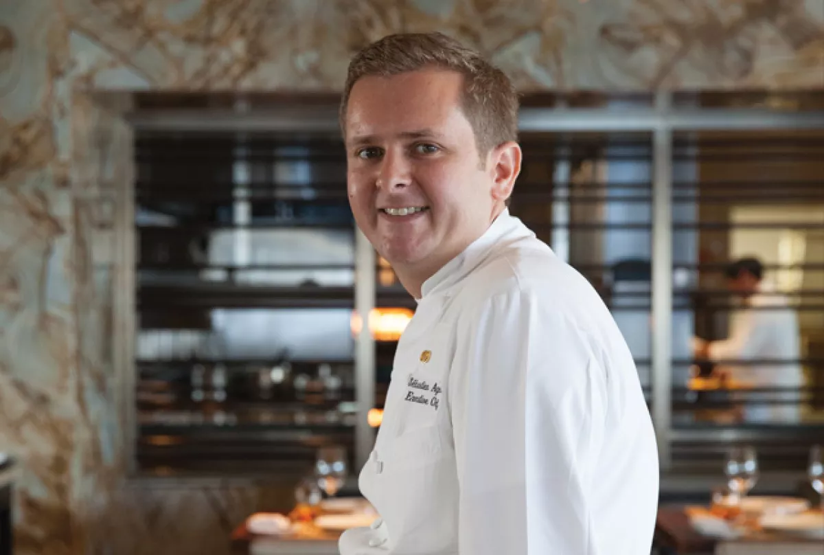 Sebastian Agnes, chef ejecutivo de SEARED.
