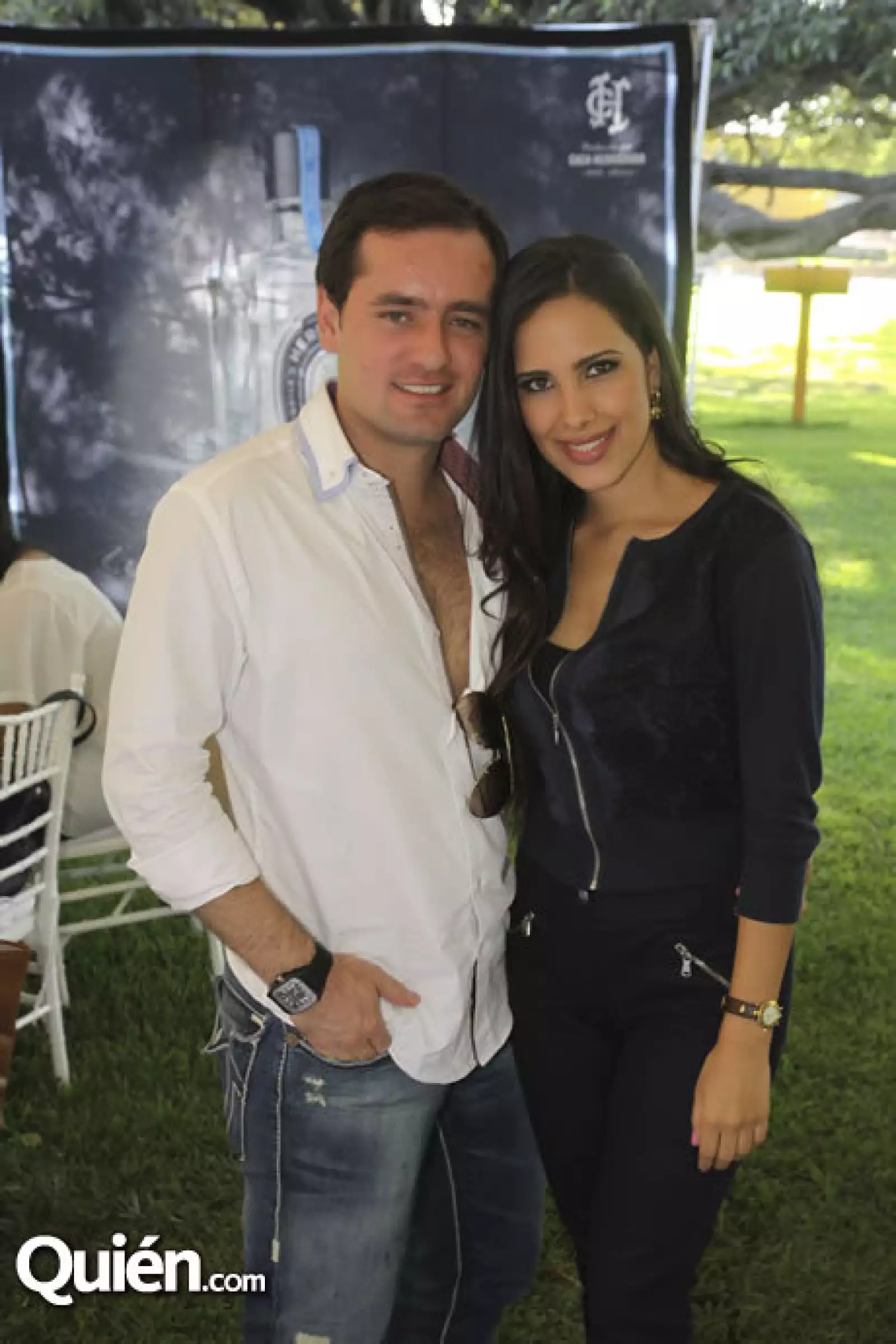 Luis Martínez y Paty Carrillo