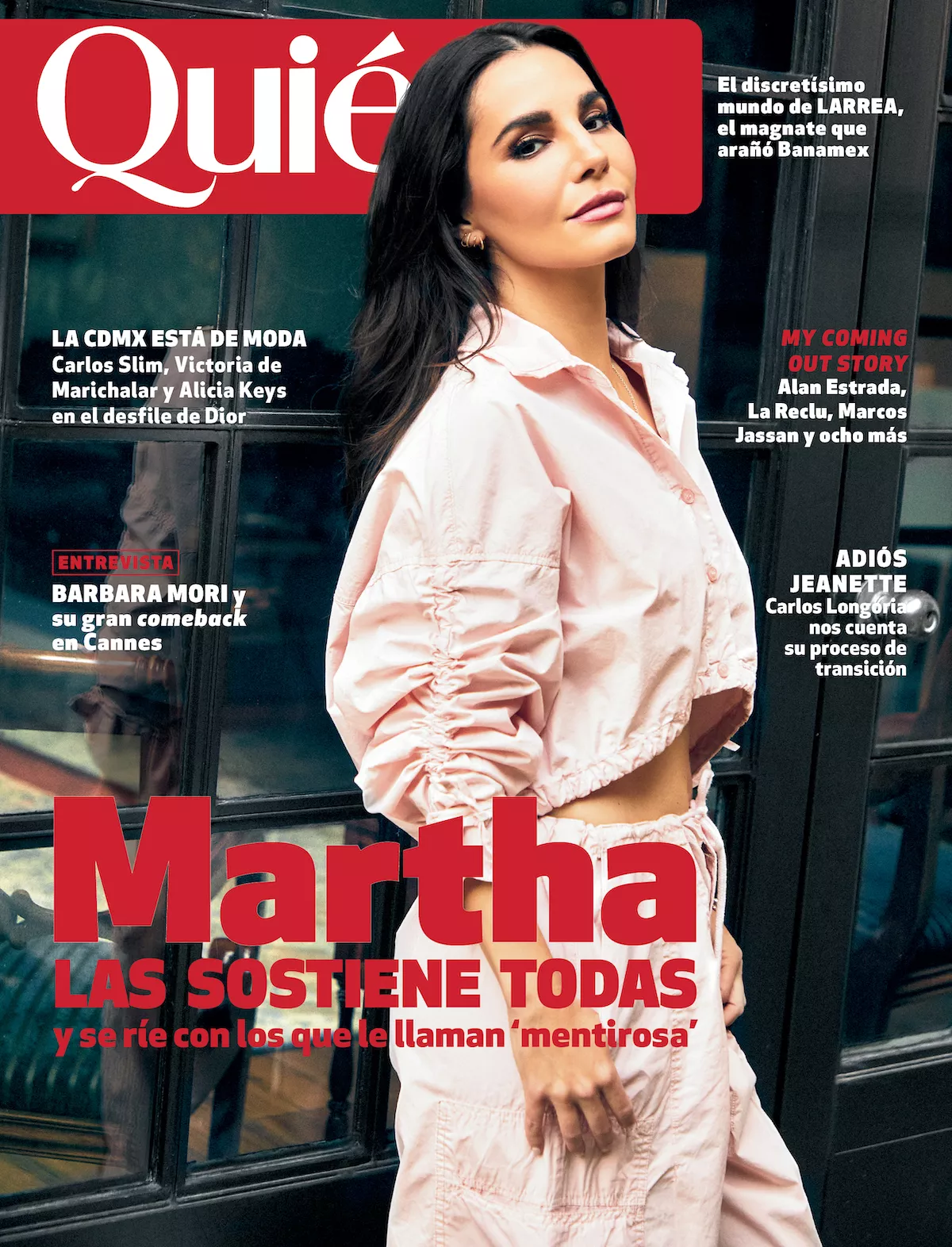Martha Higareda en portada de Quién