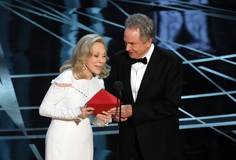 Faye Dunaway y Warren Beatty